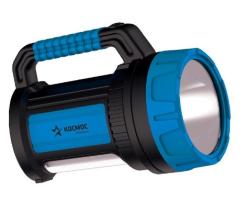 Фонарь светодиодный, аккумуляторный KOSMOS PREMIUM 7W LED, зарядка 220V/12V, USB зарядка телефона