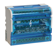 Шины на DIN-рейку в корпусе (кросс-модуль) 3L+PEN 4х11 ИЭК #(10/50)