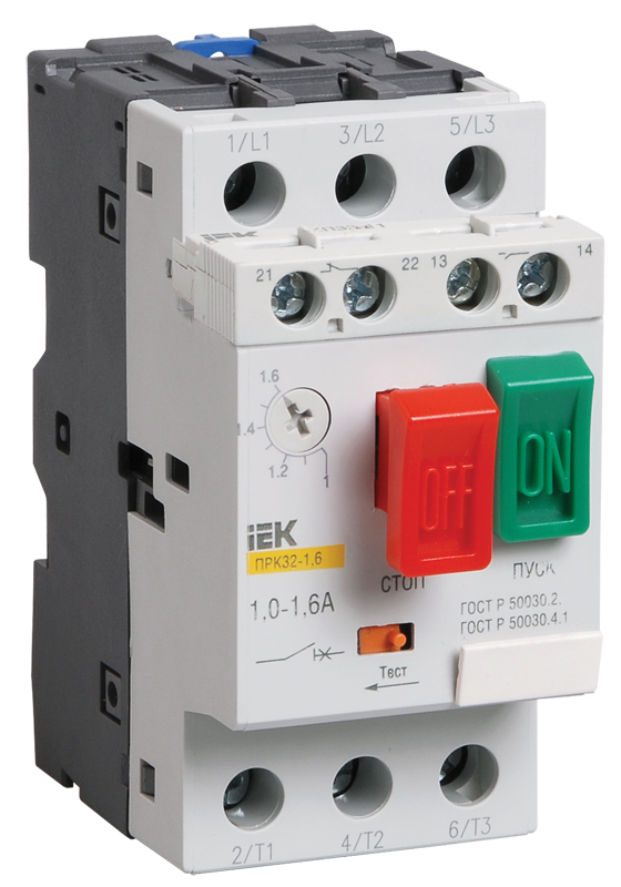 Пускатель ПРК32-25 In=25A Ir=20-25A Ue 660В ИЭК #(1/50)