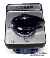 Переключатель кулачковый ПКП25-53 /O 25А "Uca-O-Uab-Ubc" 3Р/400В ИЭК #(1/100)