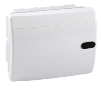 Корпус пластиковый OptiBox P-CVN-1-08-IP40 ( дверь непрозрачная, белая )