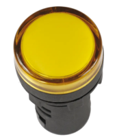 Лампа AD16DS(LED)матрица d16мм желтый 24В AC/DC ИЭК #(10/600)