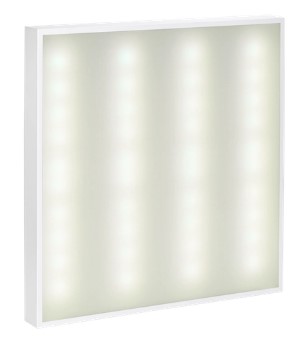 LIGHTING PRO Светильник светодиодный ДВО 1002 30Вт 4000К Ra>90 IP40 595х595мм опал IEK