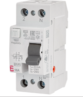 Реле дифференциальное (УЗО) EFI6-P2 25/0,03 2p тип AC (6kA)