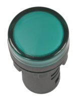 Лампа AD16DS(LED)матрица d16мм зеленый 36В AC/DC ИЭК #(10/600)