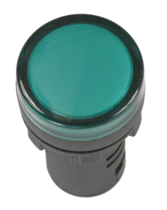 Лампа AD16DS(LED)матрица d16мм зеленый 36В AC/DC ИЭК #(10/600)
