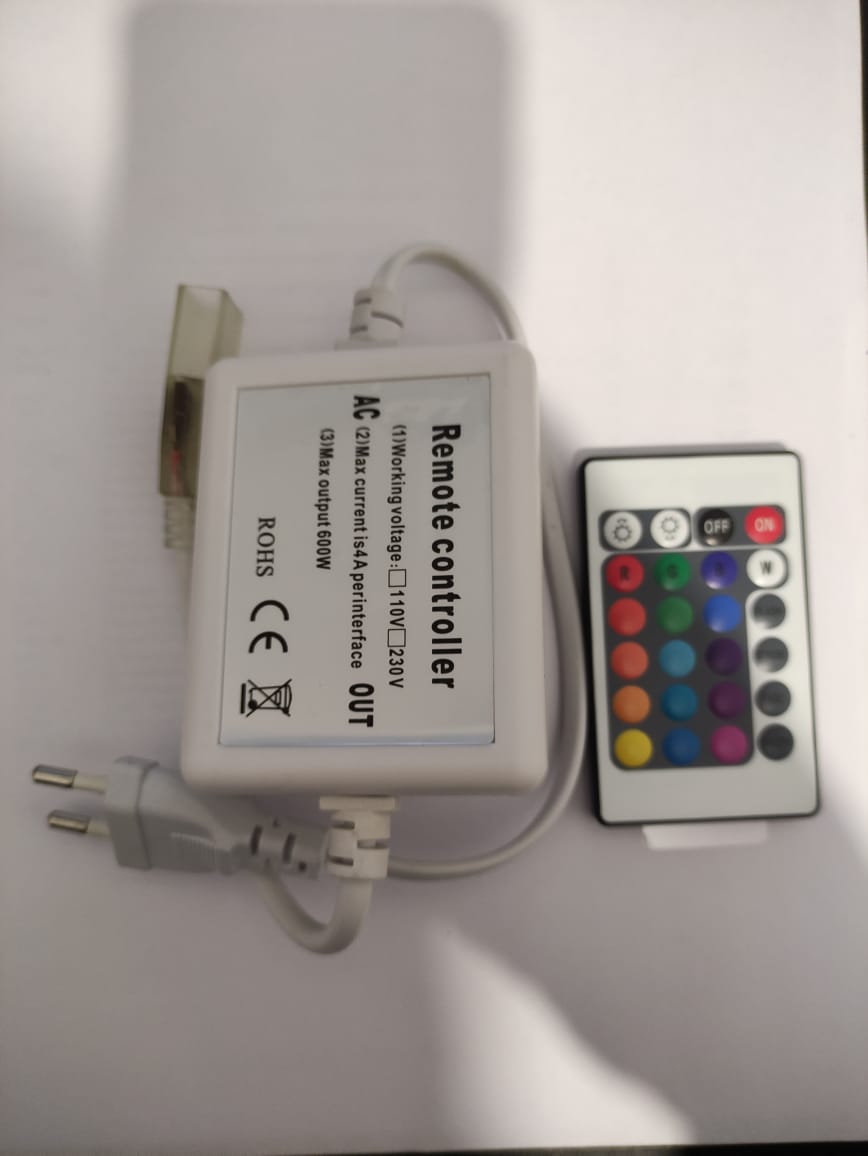 Дистанционный контроллер диодной ленты RGB 220V AC 600W на 50м (+RBG)