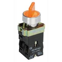 Переключатель LAY5-BK2565 2 положения желтый ИЭК #(20/200)