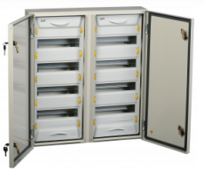 Корпус металлический ЩРн-2x48з-1 74 У2 IP54 PRO