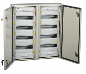 Корпус металлический ЩРн-2x48з-1 74 У2 IP54 PRO
