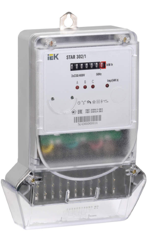 Счетчик эл. энергии трехфазный STAR 302/1 С4-10(100)М