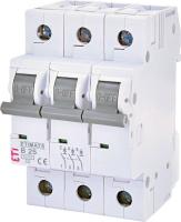 ETI Автоматический выключатель ETIMAT 10 3p C  2A (10kA) 400В(AC) 2135708