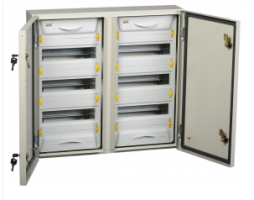 Корпус металлический ЩРн-2x36з-1 74 У2 IP54 PRO