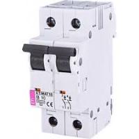 ETI Автоматический выключатель ETIMAT 10 2p C  6A (10kA) 400В(AC) 2133712