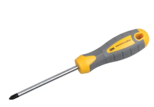 Отвертка крестовая Master Ph3х150мм IEK