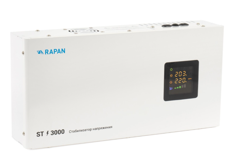 CТАБИЛИЗАТОР НАПРЯЖЕНИЯ RAPAN ST-3000 (100 – 260 В)