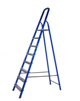Стремянка стальная STAIRS  8 ступеней алюминиевых (243см) CS08