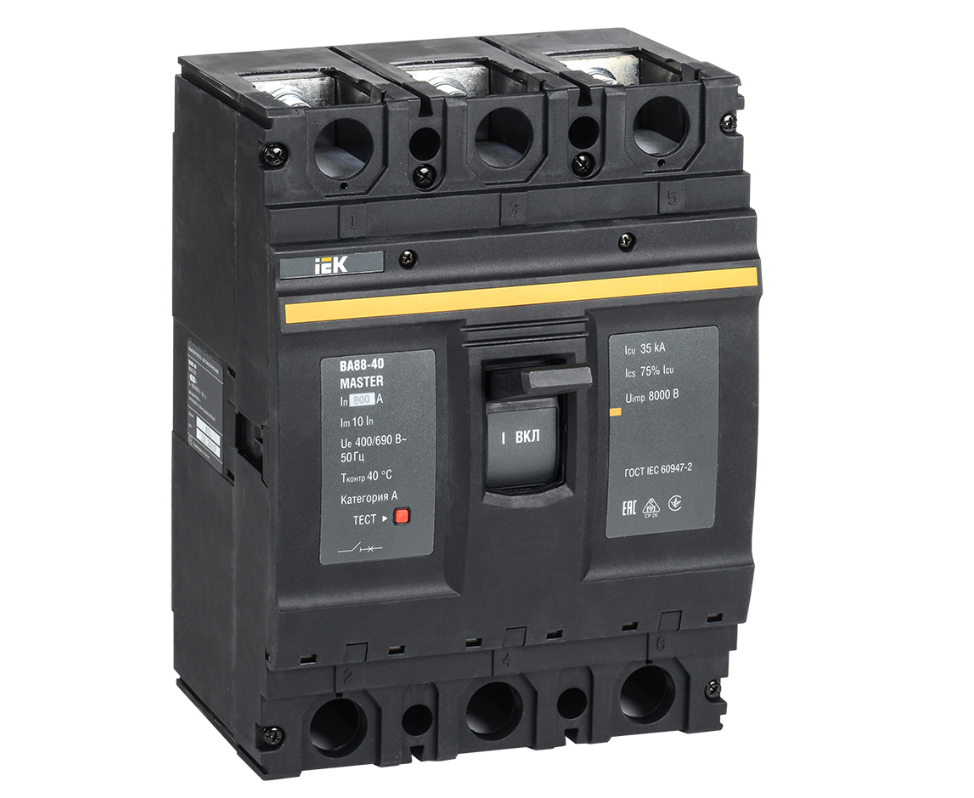 Авт. выкл. ВА88-40  3Р  800А  35кА MASTER IEK