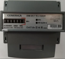 Счетчик эл. энергии трехфазный STAR 301/1 R2.2-10(100)М GENERICA