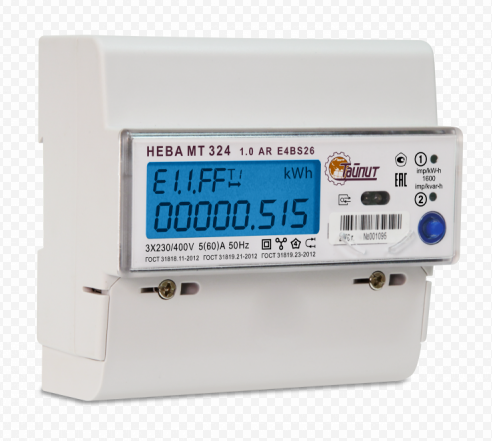 Счётчик электроэнергии 3ф НЕВА  324 1.0 AR E4BSC28 92 регион