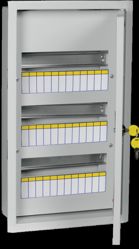 Корпус металлический ЩРВ-54-IP31 505х405х120  (0.8мм) 2548в