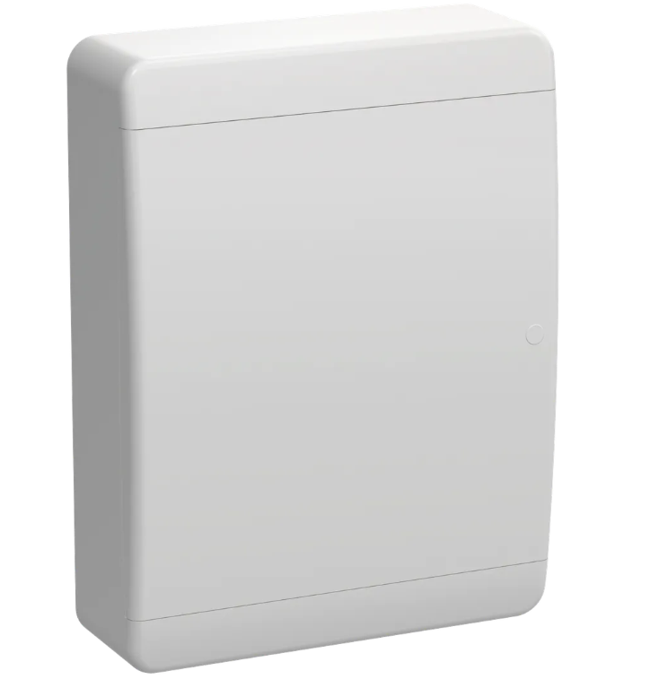 TEKFOR Корпус пластиковый ЩРН-П-24 IP41 белая дверь IEK