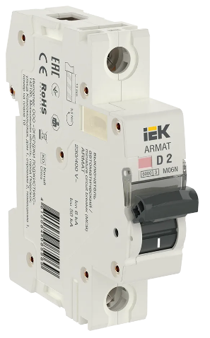 ARMAT Авт. выкл. M06N 1P D 2А IEK