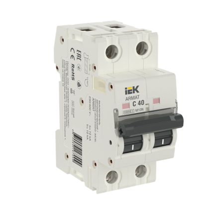 ARMAT Авт. выкл. M10N 2P C 40А IEK