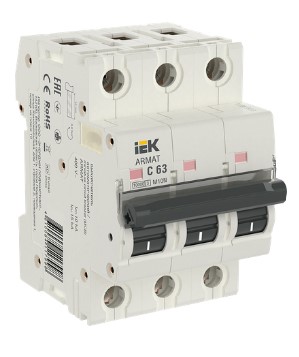 ARMAT Авт. выкл. M10N 3P C 63А IEK