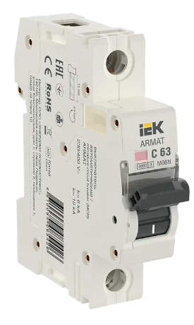 ARMAT Авт. выкл. M06N 1P C 63А IEK