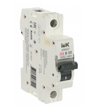 ARMAT Авт. выкл. M06N 1P D 32А IEK