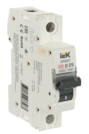ARMAT Авт. выкл. M06N 1P D 25А IEK