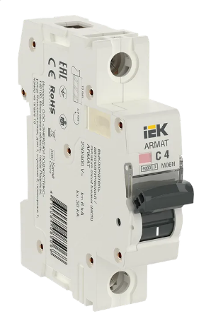 ARMAT Авт. выкл. M06N 1P C 4А IEK