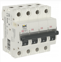 ARMAT Авт. выкл. M10N 4P C 1А IEK