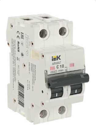 ARMAT Авт. выкл. M06N 2P C 10А IEK