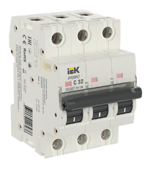 ARMAT Авт. выкл. M10N 3P C 32А IEK