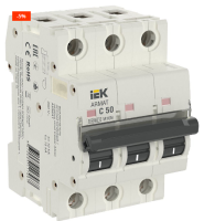ARMAT Авт. выкл. M10N 3P C 50А IEK