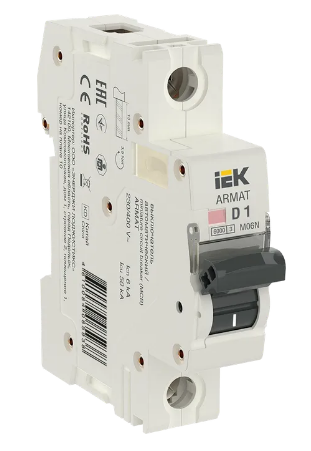 ARMAT Авт. выкл. M06N 1P D 1А IEK