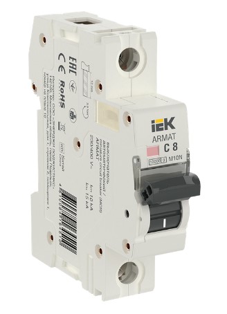 ARMAT Авт. выкл. M10N 1P C 8А IEK