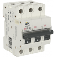 ARMAT Авт. выкл. M10N 3P C 20А IEK