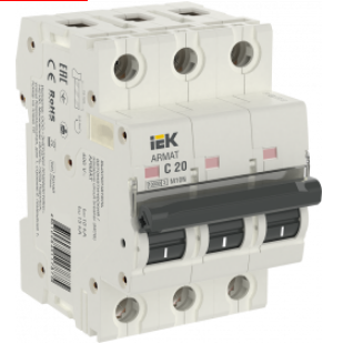 ARMAT Авт. выкл. M10N 3P C 20А IEK