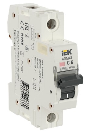 ARMAT Авт. выкл. M10N 1P C 6А IEK