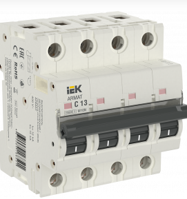 ARMAT Авт. выкл. M10N 4P C 13А IEK