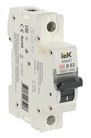 ARMAT Авт. выкл. M06N 1P B 63А IEK