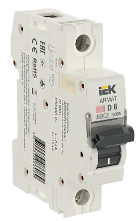 ARMAT Авт. выкл. M06N 1P D 6А IEK