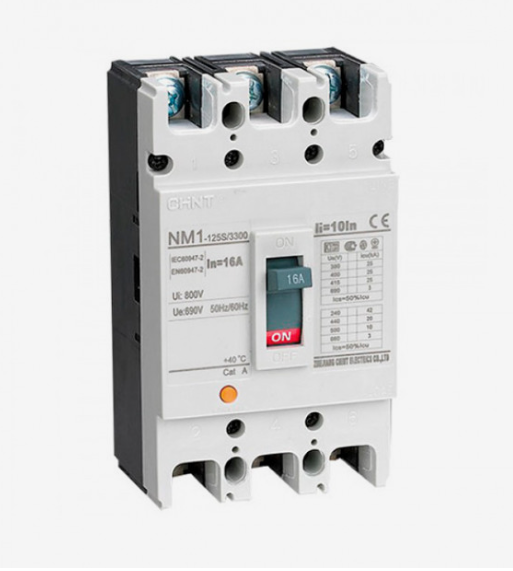 Авт. выкл. NM1-125S/3Р 80A 25кА   (CHINT)