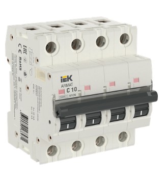 ARMAT Авт. выкл. M10N 4P C 10А IEK