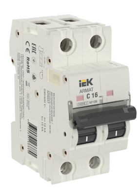 ARMAT Авт. выкл. M10N 2P C 16А IEK