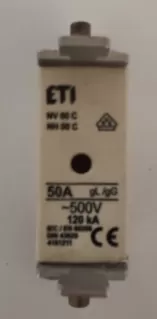 ETI Предохранитель NH-00C/gG 50 A KOMBI