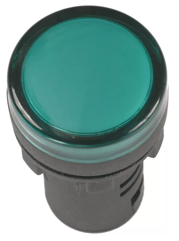 Лампа AD22DS(LED)матрица d22мм зеленый 36В AC/DC ИЭК #(10/600)